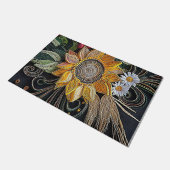 Gartenliebhaber Geschenk , Blume Geschenk für Baue Fußmatte (Schrägansicht)