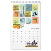 Gartenliebhaber Kalender 2024 (Feb 2027)