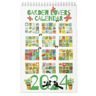Gartenliebhaber Kalender 2024