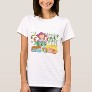 Gartenmädchen T-Shirt