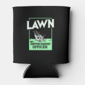 Gartenmäher-Geschenk Dosenkühler (Vorderseite)