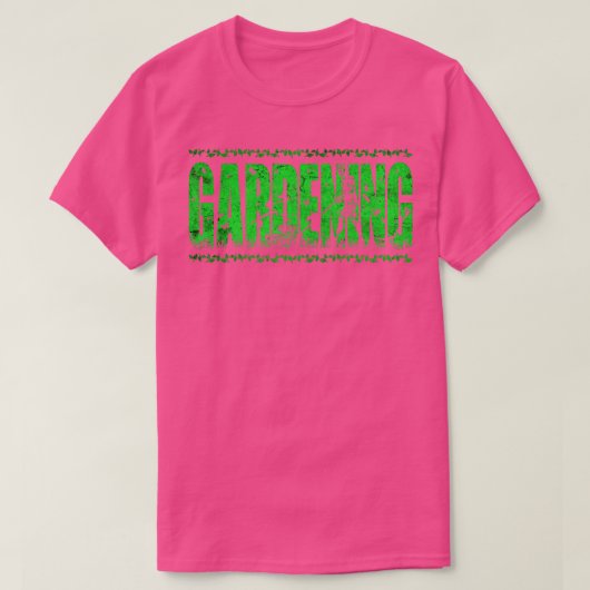 Gartenmäher T-Shirt (Design vorne)