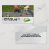 Gartenmährasen | Landschaftsbild Visitenkarte (Vorne/Hinten)