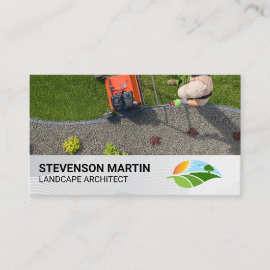 Gartenmährasen | Landschaftsbild Visitenkarte (Vorderseite)