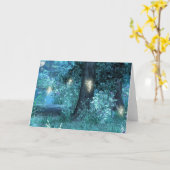 Gartenmärchen Karte (Gelbe Blume)