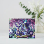 Gartenmärchen Postkarte (Stehend Vorderseite)