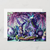 Gartenmärchen Postkarte (Vorne/Hinten)