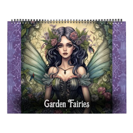 Gartenmärchen von Ivy Bat Art Kalender (Titelbild)