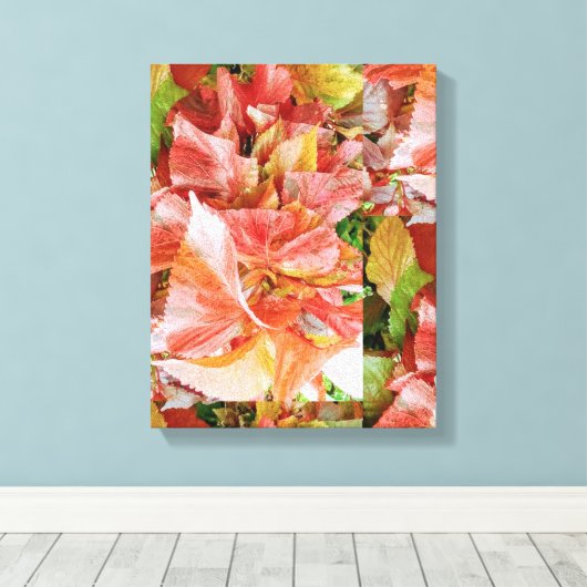 Gartenmauer Leinwanddruck (Insitu (Holzboden))