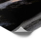 Gartenmeditation Ruhe und Frieden Poster (Ecke)