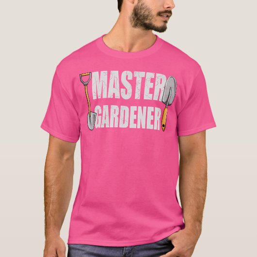 Gartenmeister - Gartenarbeit T-Shirt (Vorderseite)