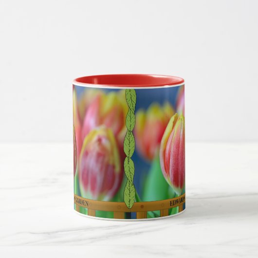 Gartenmöbel Blume I Liebe mein Garten persönlich Tasse (Zentrum)