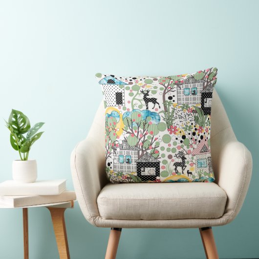 Gartenmöbel rustikal kissen (Stuhl )