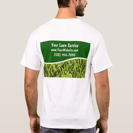 Gartenmöbel T-Shirt (Rückseite)