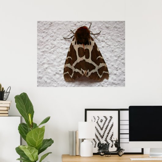 Gartenmotte Poster (Heimbüro)