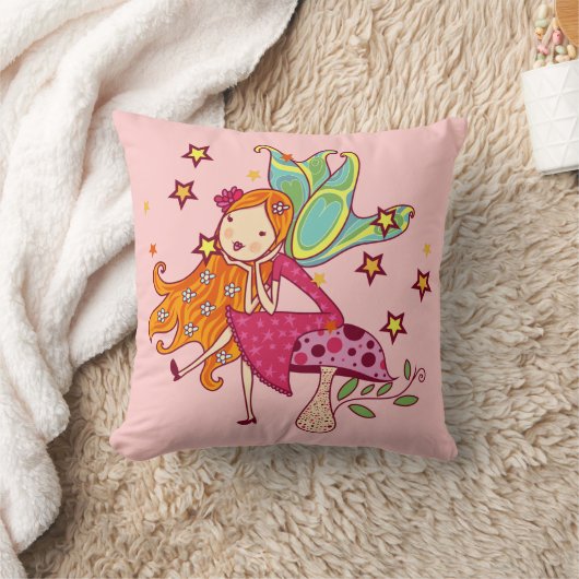 Gartenmühle auf Mushroom Kissen (Decke)