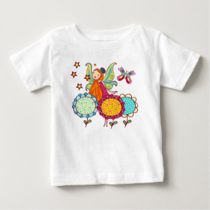 Gartenmühle mit Blume Baby T-shirt
