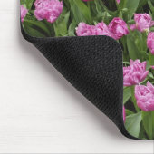 Gartenmuster der Tulpen, Keukenhof Gardens, Mousepad (Ecke)
