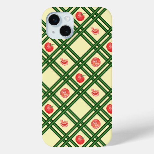Gartenmuster für frische Tomaten Case-Mate iPhone Hülle (Rückseite)