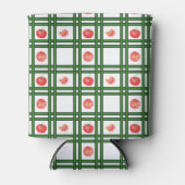 Gartenmuster für frische Tomaten Dosenkühler (Vorderseite)