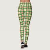 Gartenmuster für frische Tomaten Leggings (Rückseite)