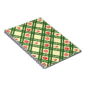 Gartenmuster für frische Tomaten Notizblock (Rechte Seite)