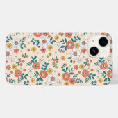 Gartenmuster für Korallenblumen Case-Mate iPhone Hülle (Rückseite (Horizontal))