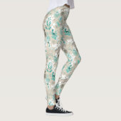 Gartenmuster Leggings (Rechts)