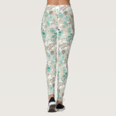 Gartenmuster Leggings (Rückseite)