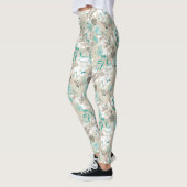 Gartenmuster Leggings (Links)