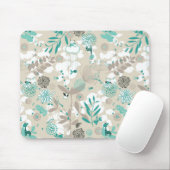 Gartenmuster Mousepad (Mit Mouse)