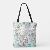 Gartenmuster Tasche (Rückseite)