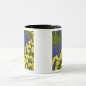 Gartenmuster von Blume und Tasse (Zentrum)