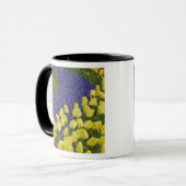Gartenmuster von Blume und Tasse (Vorderseite Links)