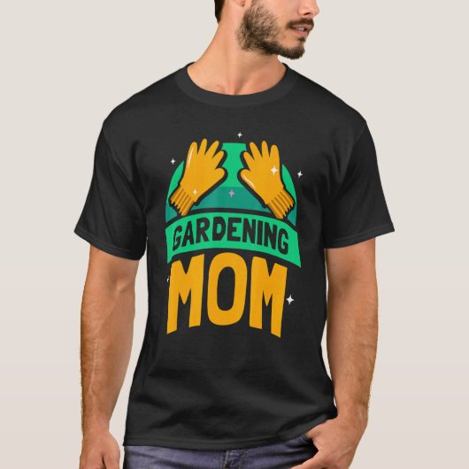 Gartenmutter Mutter Garten Gärtnerin Mama T-Shirt (Vorderseite)