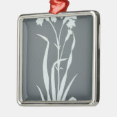 Gartennelke Silbernes Ornament (Links)