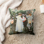 Gartennelken-Lilien-Lilien-Rosen-Amerikaner MoJo Kissen (Decke)