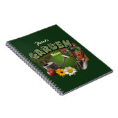 Gartennotizen (benutzerdefinierbar) notizblock (Rechte Seite)