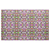 GartenPansyviola-Blumen-Gewebe Stoff (Fat Quarter (45,7 x 55,9 cm))