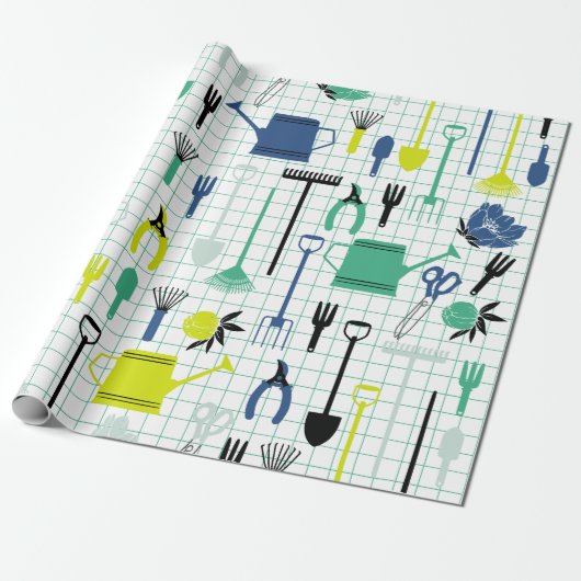 Gartenpapier Geschenkpapier (Ungerollt)