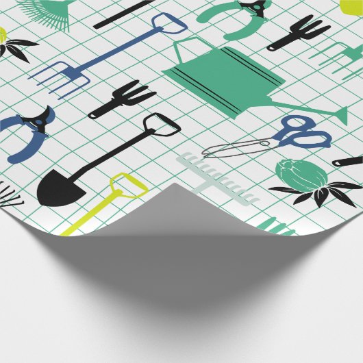 Gartenpapier Geschenkpapier (Ecke)