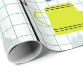 Gartenpapier Geschenkpapier (Rolleneckpunkt)