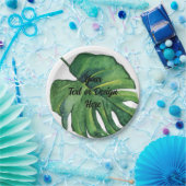 Gartenpapierplatte Pappteller (Party)