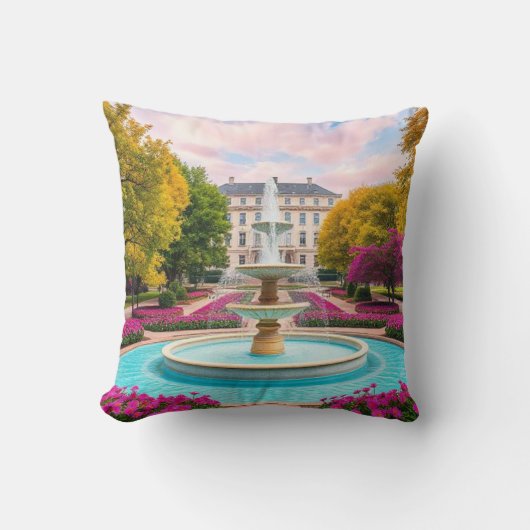 Gartenparadies für Kletterhexen: Kissen (Vorderseite)