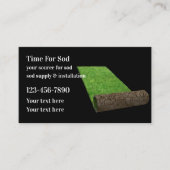 Gartenparkplatz Visitenkarte (Vorderseite)