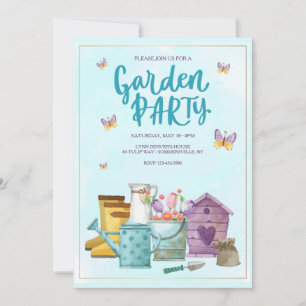 Gartenparty Einladung
