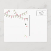 GartenParty - Einladungspostkarte (Rückseite)