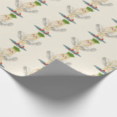 Gartenparty-Geschenkpapier Geschenkpapier (Ecke)