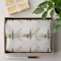 Gartenparty-Geschenkpapier