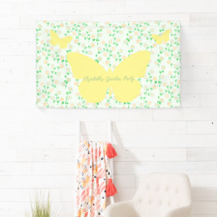 Gartenparty geschlechtsneutrale Babyparty Banner